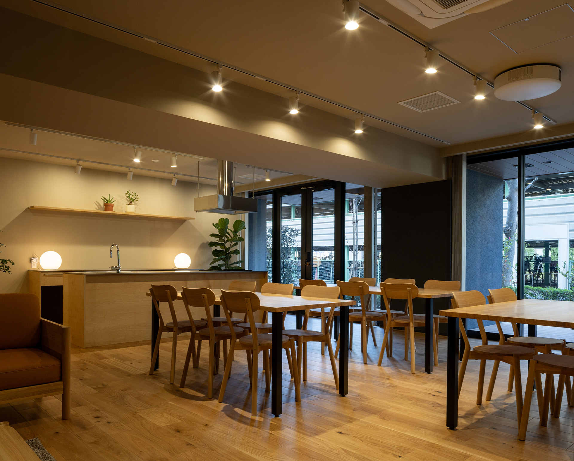 増築棟コモンスペース