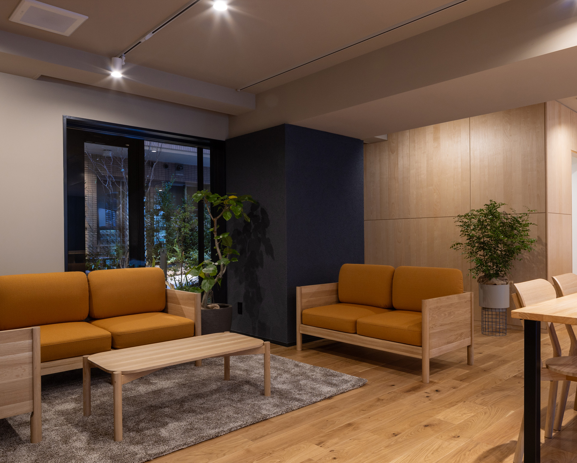 増築棟コモンスペース